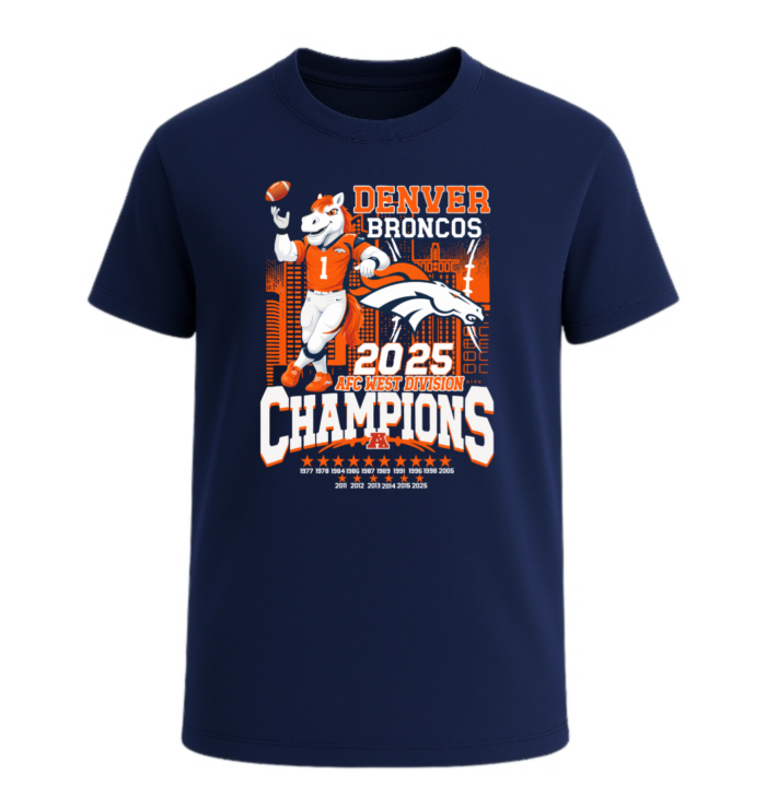AFC West Division Champions Denver Broncos