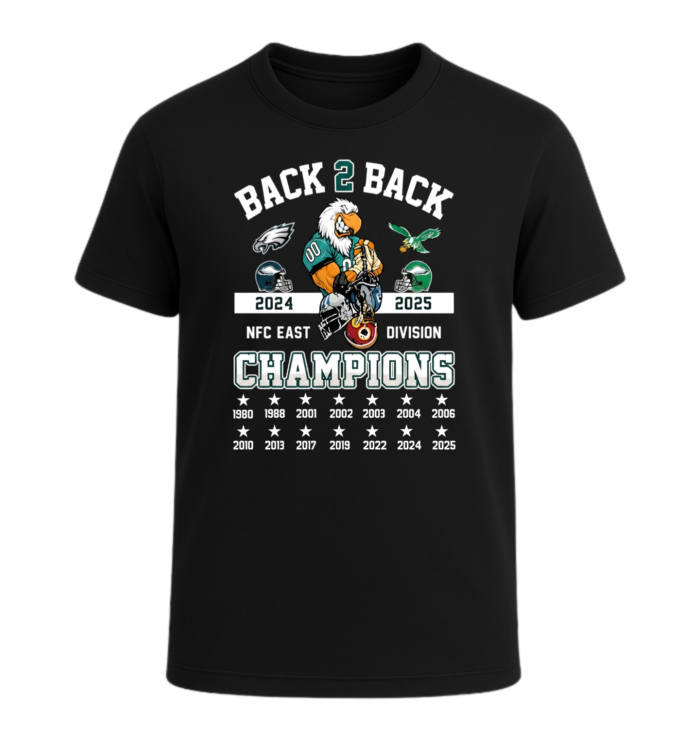 Back to Back NFC East Division Champions Philadelphia Eagles