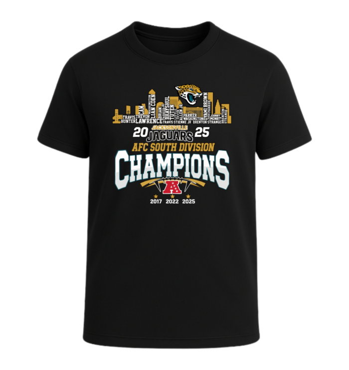 AFC South Division Champions 25 Jacksonville Jaguars