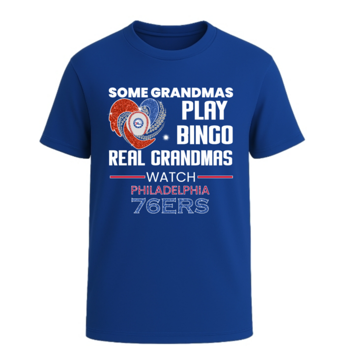 Some Grandmas Play Bingo Real Grandmas Watch Philadelphia 76ers